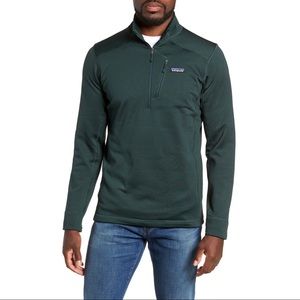 Patagonia Men’s Crosstrek 1/4 Zip Green Pullover